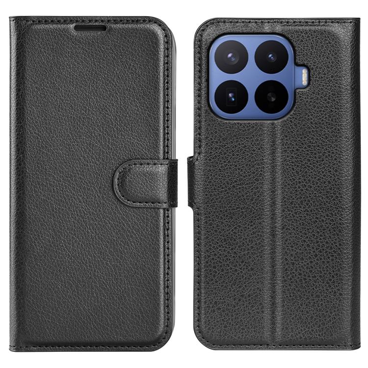 For Xiaomi 17T Pro  5G Litchi Texture Horizontal Flip Leather Phone Case with Holder(Black)