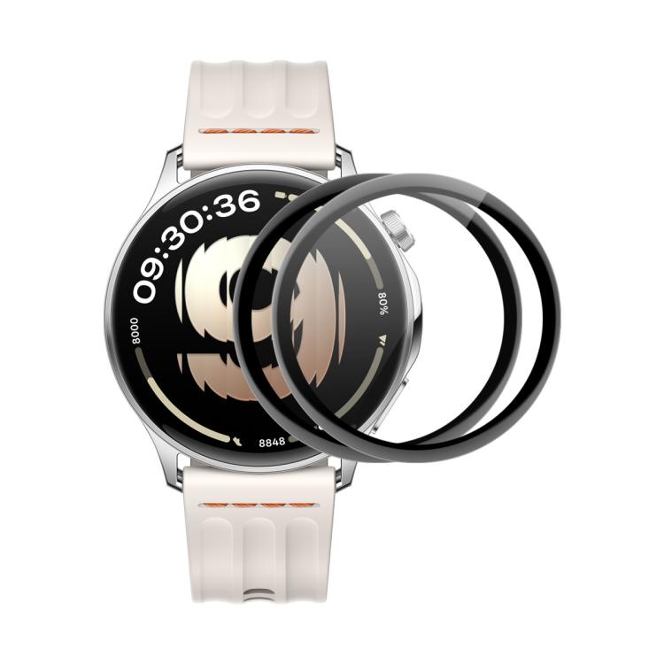 

For OPPO Watch S 2pcs ENKAY 3D Full Coverage Soft PC Edge PMMA HD Screen Film