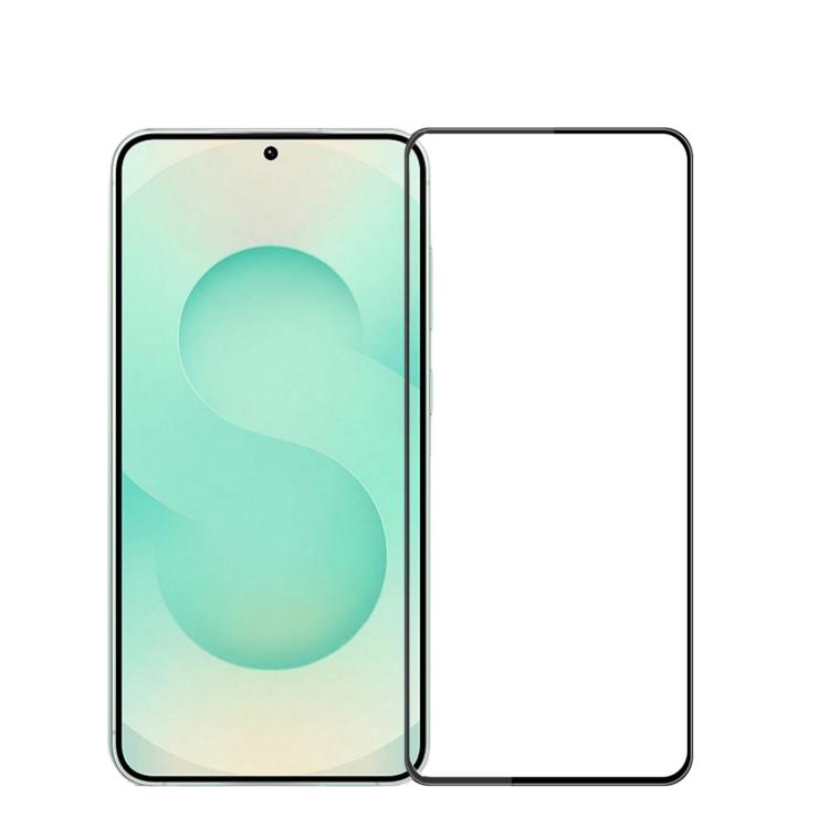 

For Samsung Galaxy S26 5G Unlock MOFI 9H 3D Explosion-proof Curved Screen Tempered Glass Film(Black)