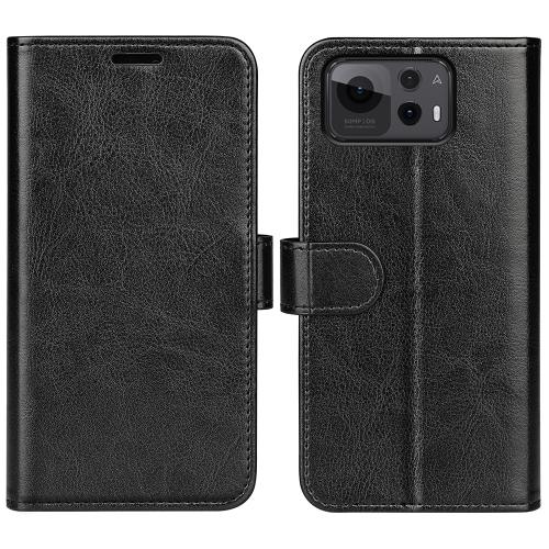 

For Asus Zenfone 12 Ultra R64 Texture Horizontal Flip Leather Phone Case(Black)