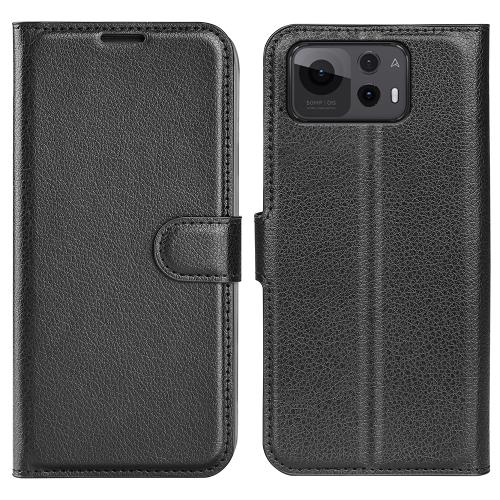 

For Asus Zenfone 12 Ultra Litchi Texture Horizontal Flip Leather Phone Case with Holder(Black)