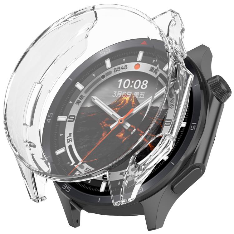 

For OnePlus Watch 3 46mm / OPPO Watch X2 Electroplated TPU Full Coverage Watch Protective Cover(Transparency)