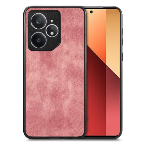 

For Realme Neo7 Vintage Leather PC Back Cover Phone Case(Pink)