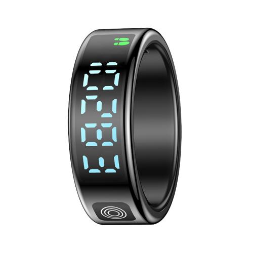 

SR08 SIZE 9 Smart Ring, Support Hand Gestures Control / Health Monitoring / Multiple Sports Modes(Black)