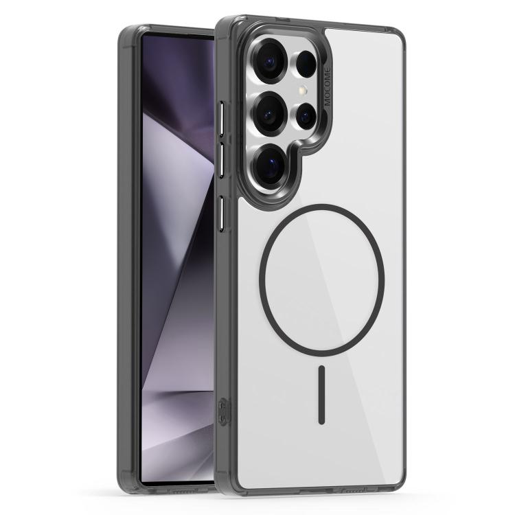 

For Samsung Galaxy S24 Ultra 5G Star Shield Thin Circle MagSafe Phone Case(Black)