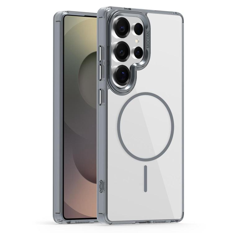 

For Samsung Galaxy S25 Ultra 5G Star Shield Thin Circle MagSafe Phone Case(Gray)