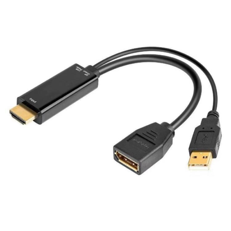 HD1 HDMI Male to DP Female Converter 4K 60Hz HDMI to