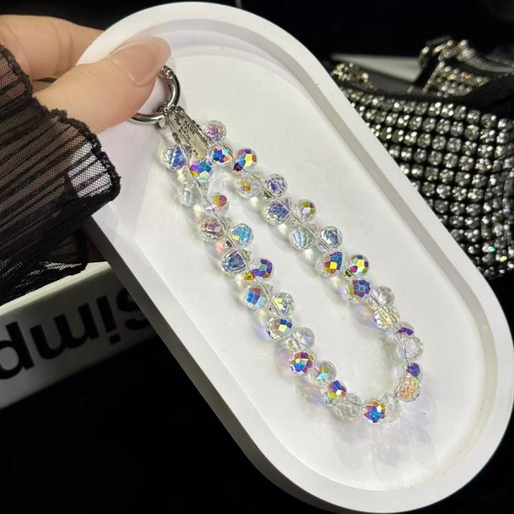 

Luxury Grape Crystal Phone Chain(White)