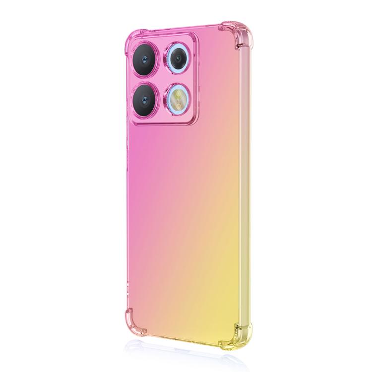 For Motorola Edge 70 Max 5G ENKAY Hat-Prince Gradient Airbag TPU Phone Case(Pink Gold)
