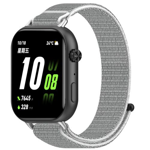 

For Honor ROSSINI 2i Nylon Loop Hook and Loop Fastener Watch Band(Seashell)