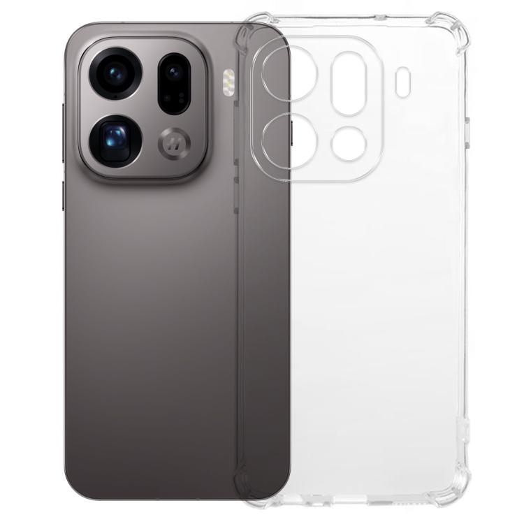 

For OPPO Find X9 Pro Kalebol 1.5mm Four-Corner Airbags Shockproof Transparency TPU Phone Case
