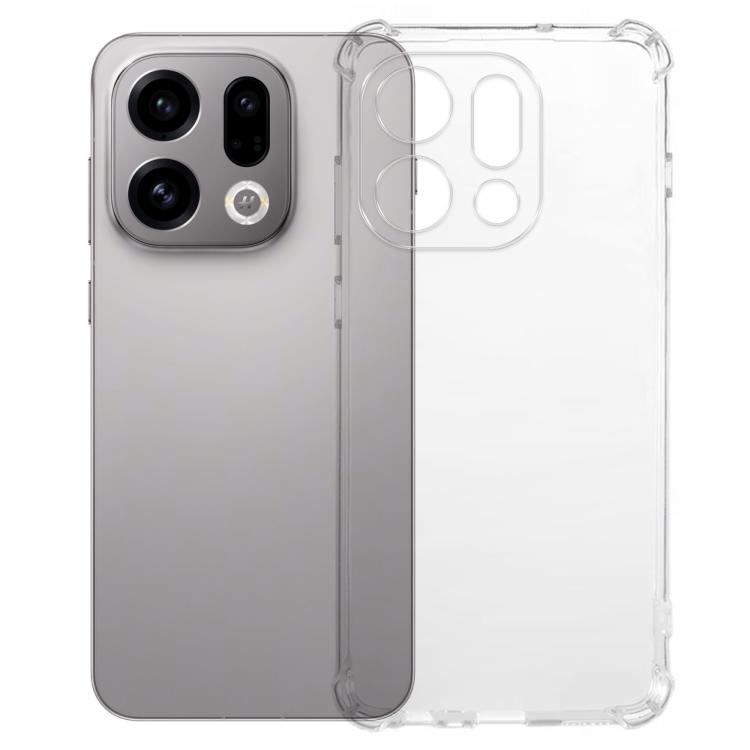 

For OPPO Find X9 Kalebol 1.5mm Four-Corner Airbags Shockproof Transparency TPU Phone Case