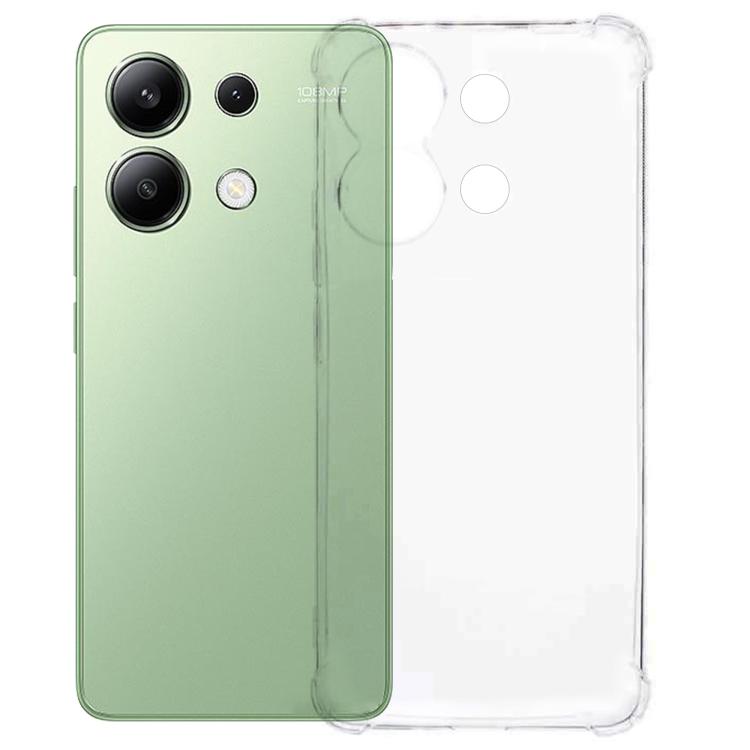 

For Redmi Note 13 4G Kalebol 1.5mm Four-Corner Airbags Shockproof Transparency TPU Phone Case