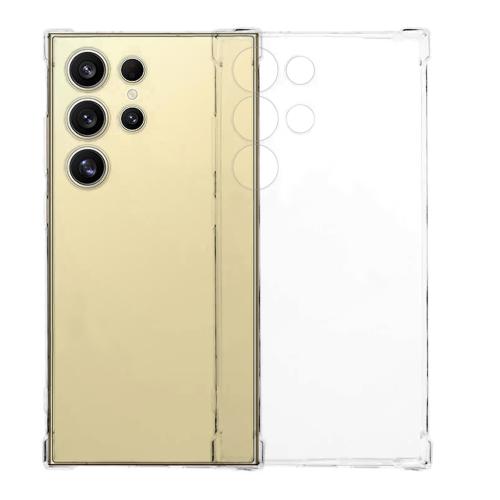 

For Samsung Galaxy S24 Ultra 5G Kalebol 1.5mm Four-Corner Airbags Shockproof Transparency TPU Phone Case