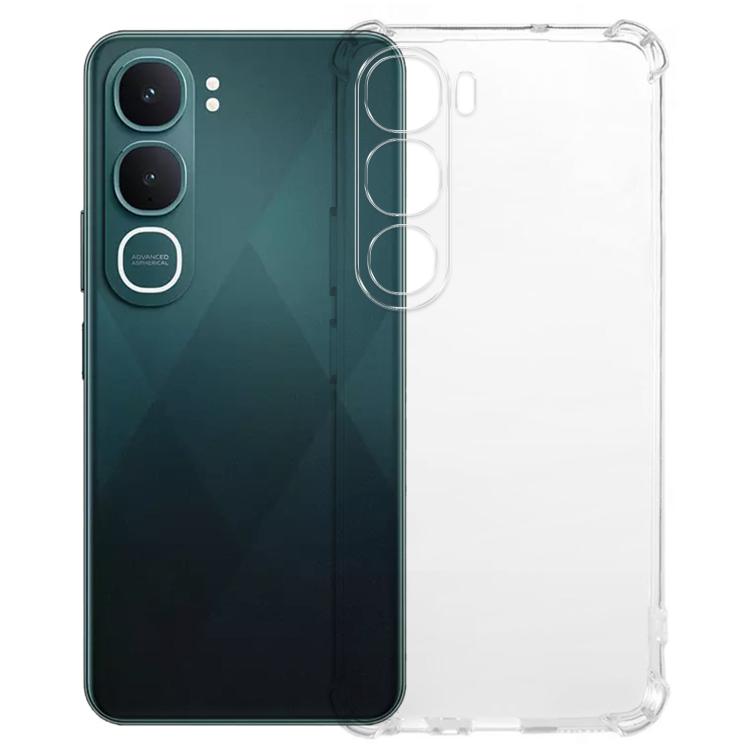 

For vivo Y31 5G Kalebol 1.5mm Four-Corner Airbags Shockproof Transparency TPU Phone Case