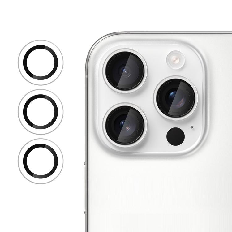 

For iPhone 13 Pro Kalebol No Flicker Ultra-Thin Individual Camera Lens Tempered Glass Film(Transparent)