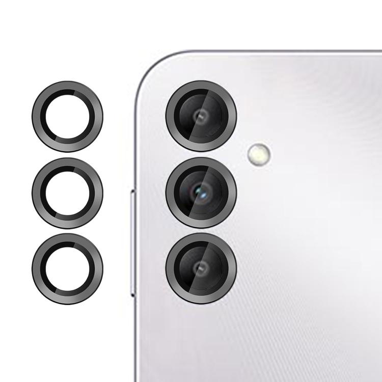 

For Samsung Galaxy A14 / A34 Kalebol No Flicker Ultra-Thin Individual Camera Lens Tempered Glass Film(Black)