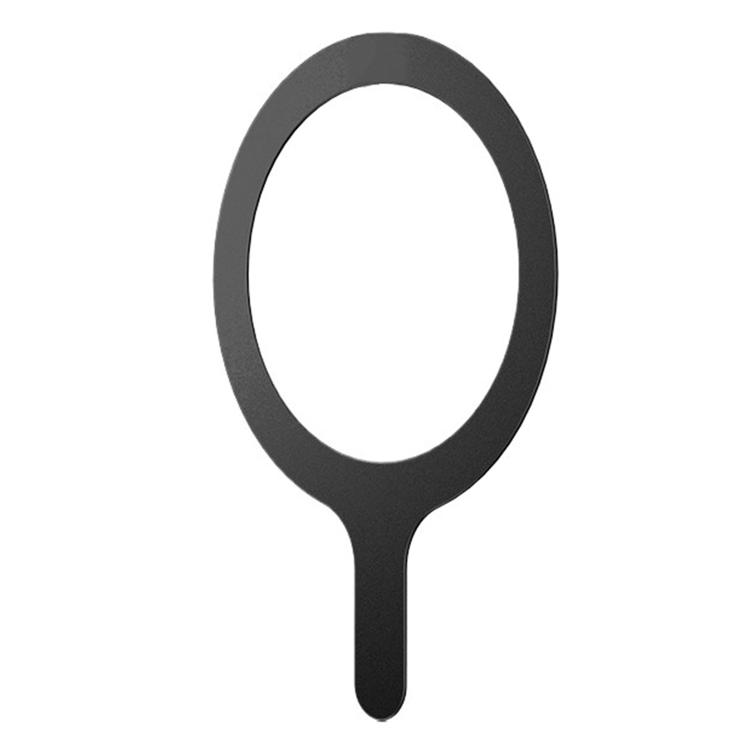 

Kalebol Wireless Charging Magnetic Suction Ring Iron Sheet Leads Magnet Piece(Black No Gap)