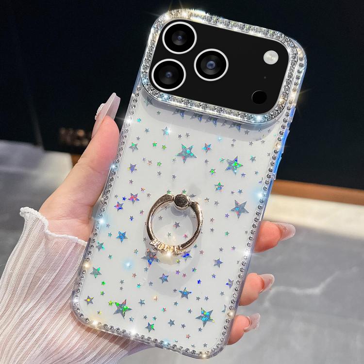 YIRSUR Coque Pour IPhone 16 Pro Max Paillettes, Avec 2 Verre Trempé Et 2 Caméra Protecteur