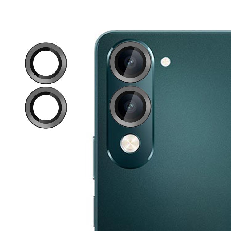 

For vivo Y29s Kalebol No Flicker Ultra-Thin Individual Camera Lens Tempered Glass Film(Black)