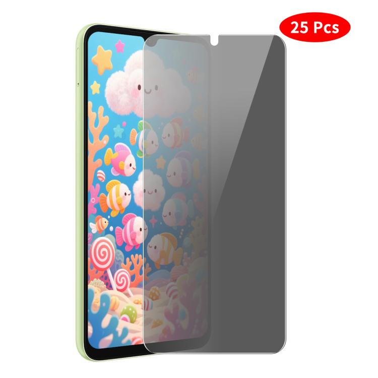 

For Redmi 14C JUNSUNMAY 25pcs Privacy Screen Protector Tempered Glass Film