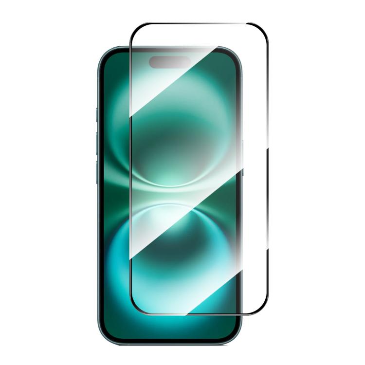 

For iPhone 17 Pro ENKAY Thickened Glue No White Edge High Aluminum-silicon Tempered Glass Film