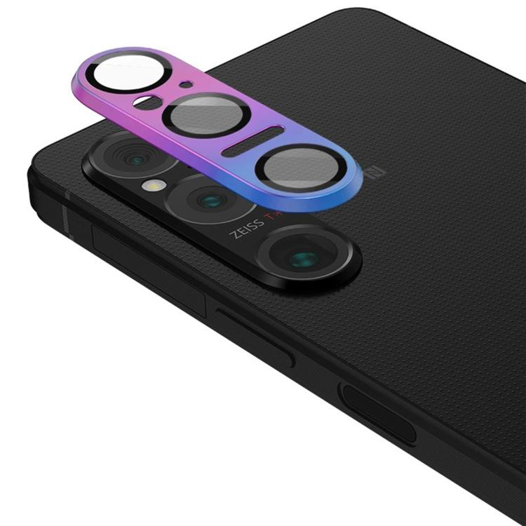 

For Sony Xperia 1 VI Kalebol Eagle Eye One Piece Full-Coverage Metal Lens Ring Film(Color Titanium)