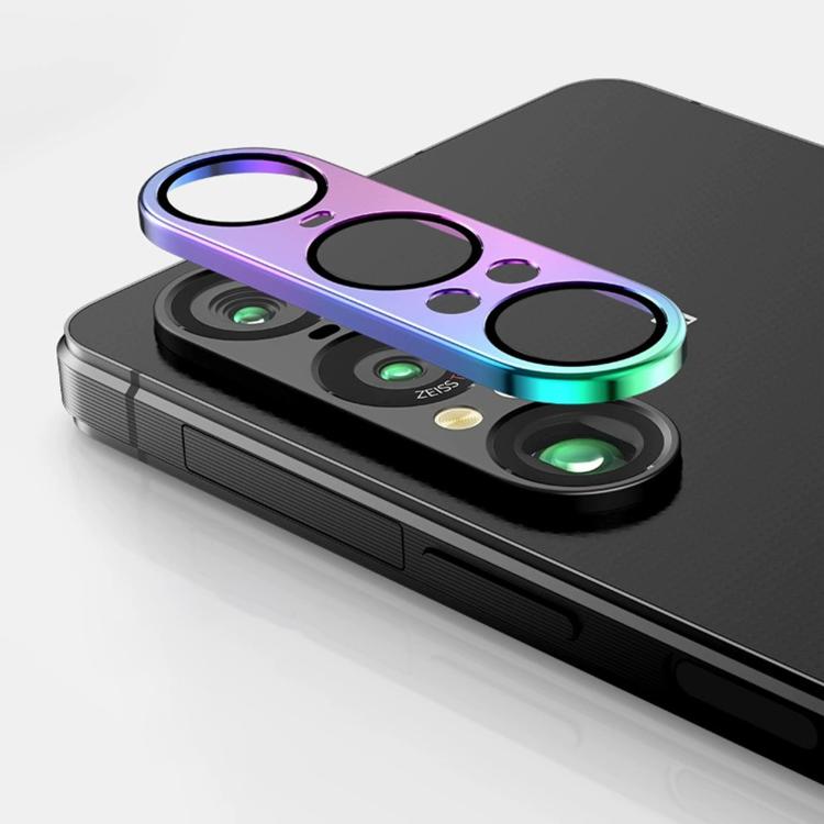 

For Sony Xperia 1 VII Kalebol Eagle Eye One Piece Full-Coverage Metal Lens Ring Film(Color Titanium)