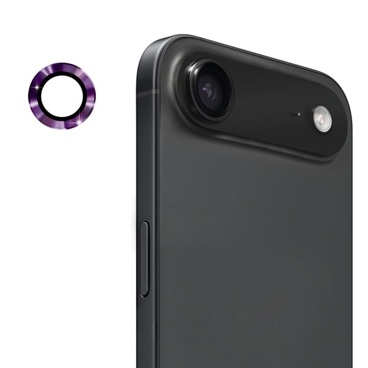 

For iPhone Air ENKAY 9H Rear Lens Aluminium Alloy Tempered Glass Film(Dark Purple)