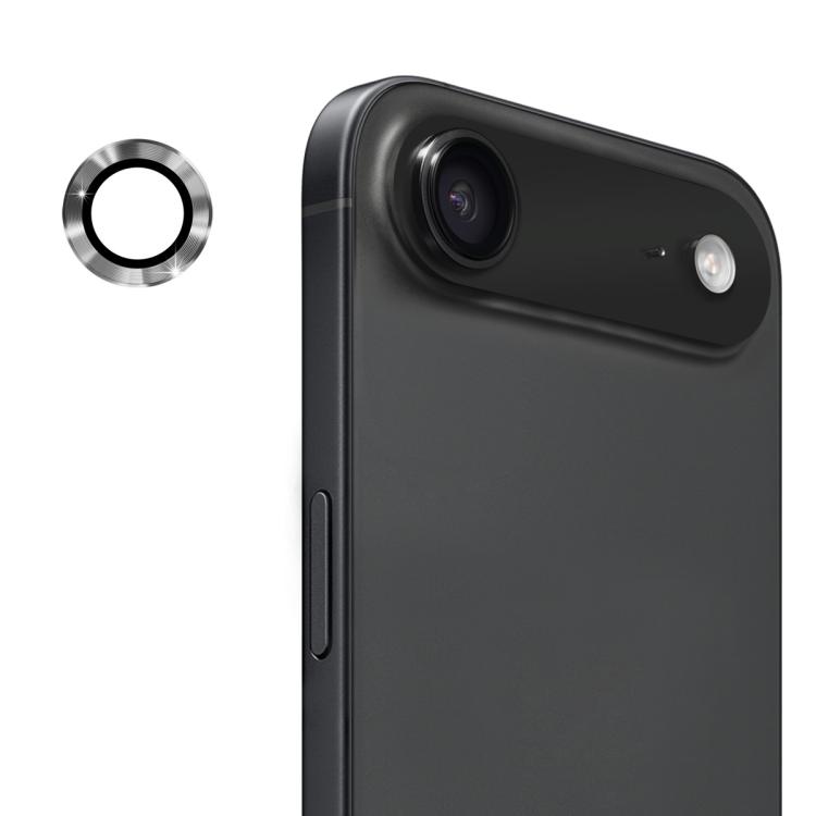 

For iPhone Air ENKAY 9H Rear Lens Aluminium Alloy Tempered Glass Film(Titanium Grey)