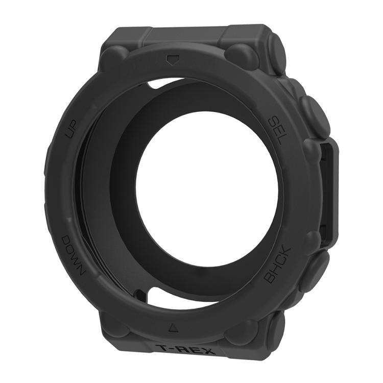 

For Amazfit T-Rex 2 Sports Silicone Watch Protective Cover(Black)