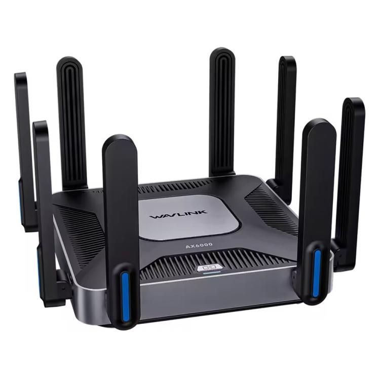 

WAVLINK WN592AX6 2.5G Multi Gig Port Quad Core CPU AX6000 Dual Band WiFi 6 Router, Plug:US Plug
