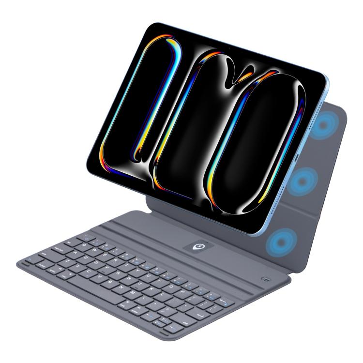 

For iPad 2025 Magnetic Keyboard Slim Protective Case