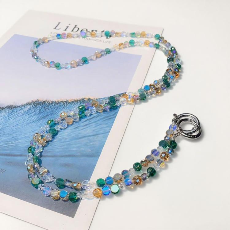 

Crystal Pearl Mobile Phone Long Chain(Crystal Brilliance)