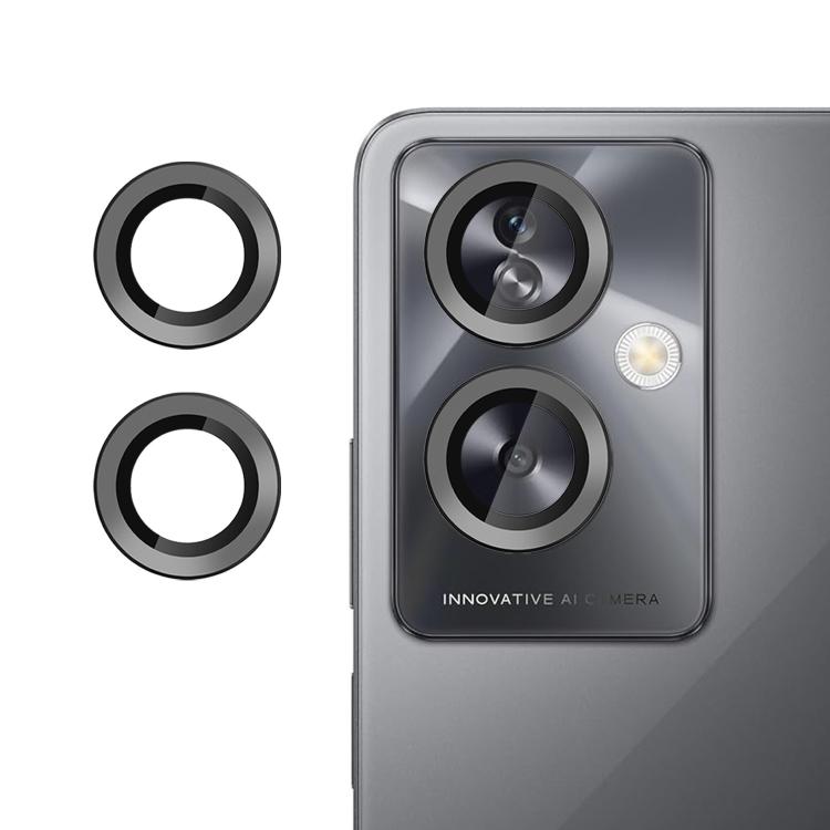 For OPPO A79 5G Kalebol No Flicker Ultra-Thin Individual Camera Lens Tempered Glass Film(Black)