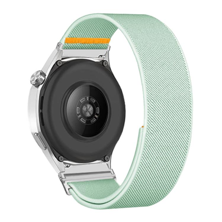 

18mm Adjustable Single Loop Elastic Nylon Watch Band(Mint Green)