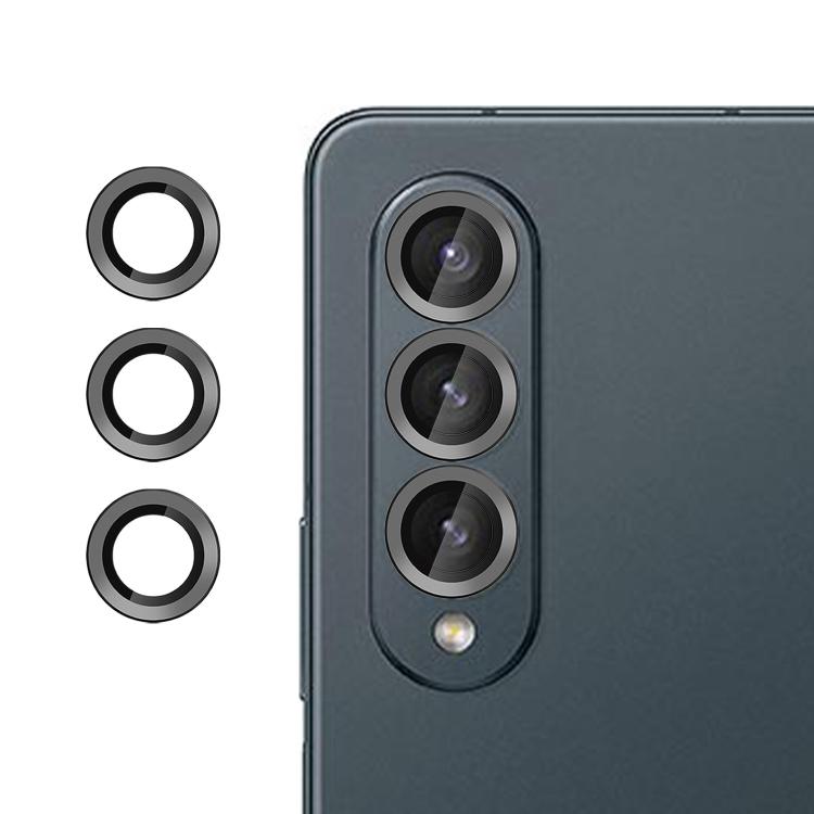 

For Samsung Galaxy Z Fold4 Kalebol No Flicker Ultra-Thin Individual Camera Lens Tempered Glass Film(Black)