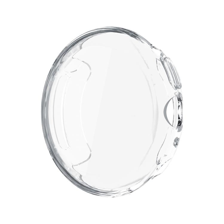 

For Google Pixel Watch4 45mm Full Coverage Electroplated TPU Watch Protective Cover(Transparent)