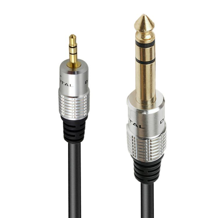 Scala Piccola Cavo Audio Stereo Jack 6,35 Mm A 3,5 Mm - Qualità Professionale, Lunghezza 1m O 2m, Schermato Adattatore Jack 1/4 A 3.5 - Foto 7