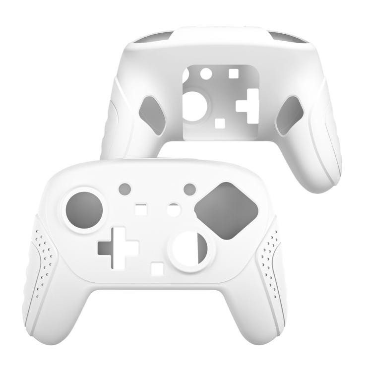 

For Nintendo Switch 2 Pro Game Controller Anti-Slip Silicone Protective Cover(White)