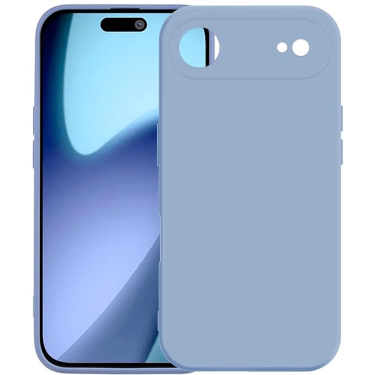 

For iPhone Air Kalebol Precise Cutouts Solid Color TPU Phone Case(Lilac Purple)