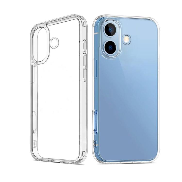 

For iPhone 16 Plus Kalebol Simple Clear PC Phone Case(Transparent)