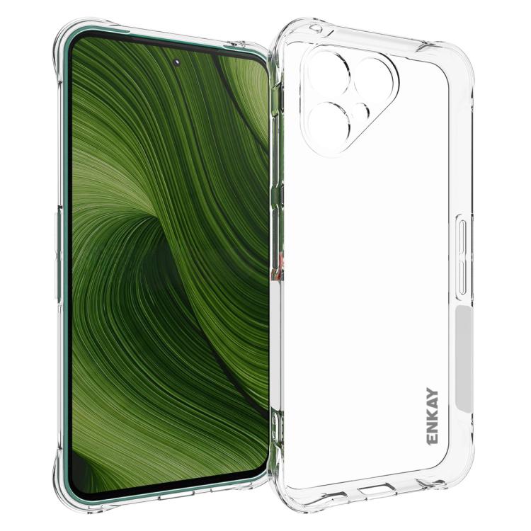 

For Fairphone 6 ENKAY Hat-Prince Transparent TPU Shockproof Phone Case