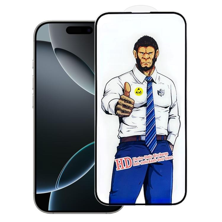 

For iPhone 17 Pro Gorilla Explosion-Proof Anti-Fingerprint HD Tempered Glass Film