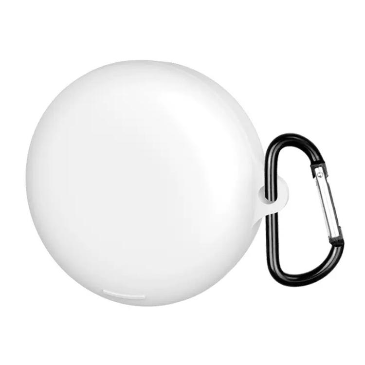 

For Soundcore Sleep A30 Solid Color Silicone Earphone Protective Cover(White)