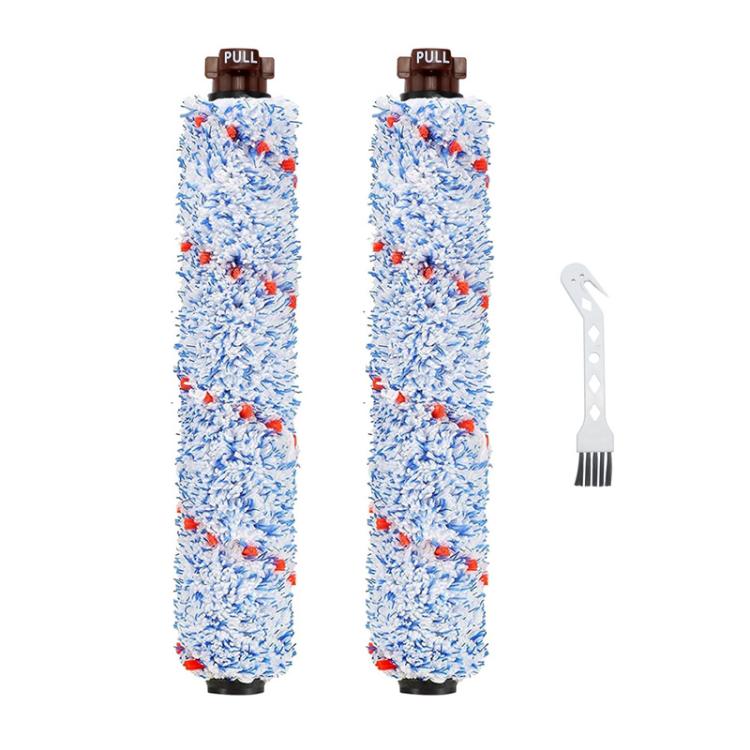 

JUNSUNMAY 2pcs Replacement Brush Roll for Bissell CrossWave Vacuum Cleaner 1866 / 1868, Style:Multi-Surface Brush