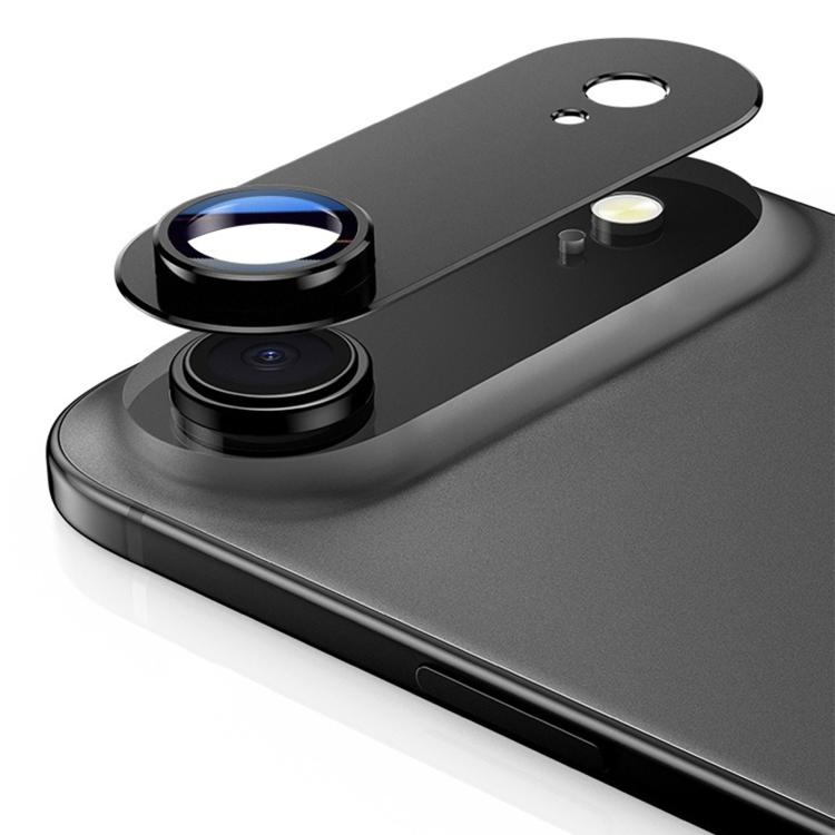 

For iPhone Air Kalebol Armor Full-Coverage Metal Lens Ring Protector Film(Black)