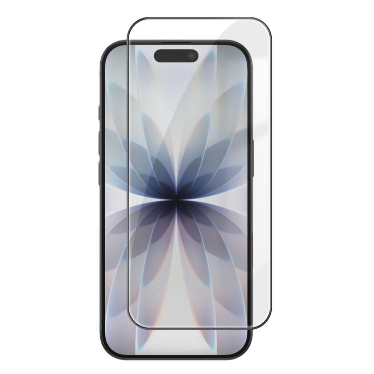 For iPhone 17 Kalebol High-Aluminum Screen-Printed Full-Coverage Anti-Fingerprint Black-Bordered HD Tempered Glass Film