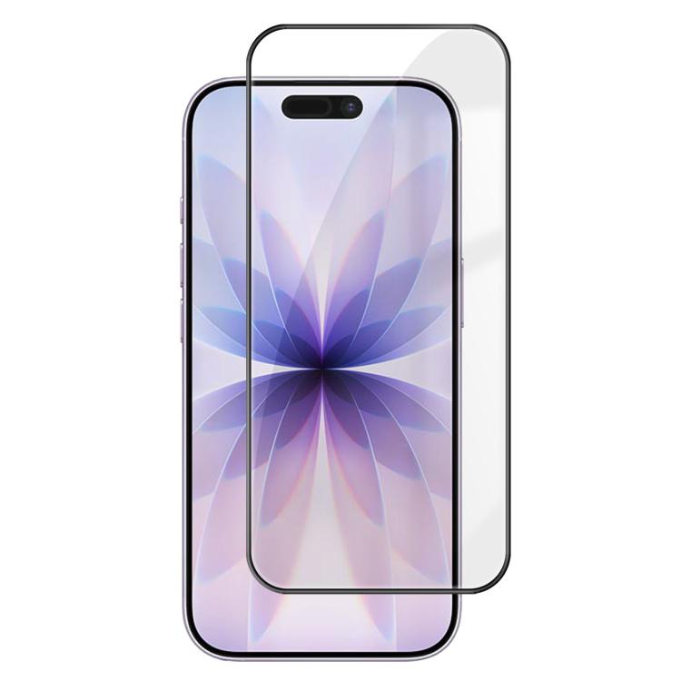 For iPhone 18 Kalebol High-Aluminum Screen-Printed Full-Coverage Anti-Fingerprint Black-Bordered HD Tempered Glass Film