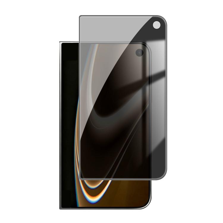 For iPhone Fold Outer Screen Kalebol High-Aluminum Screen-Printed Full-Coverage Black-Border Privacy Tempered Glass Film